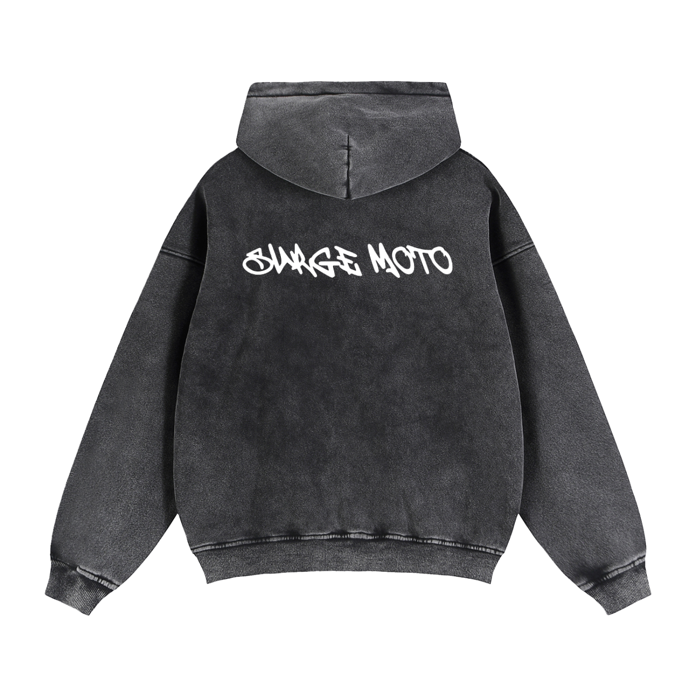 Surge Moto Washed Zip-up Hoodie V2
